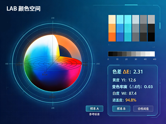 5. 豐富色度指標，功能強大