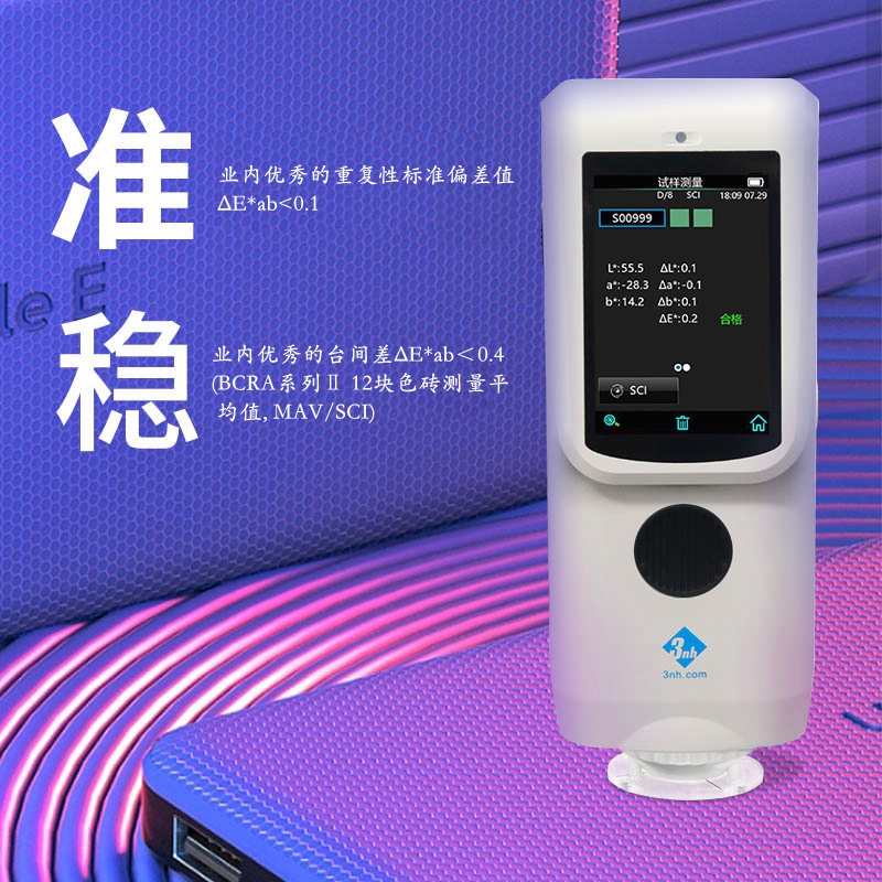 分光色差寶優秀台間差